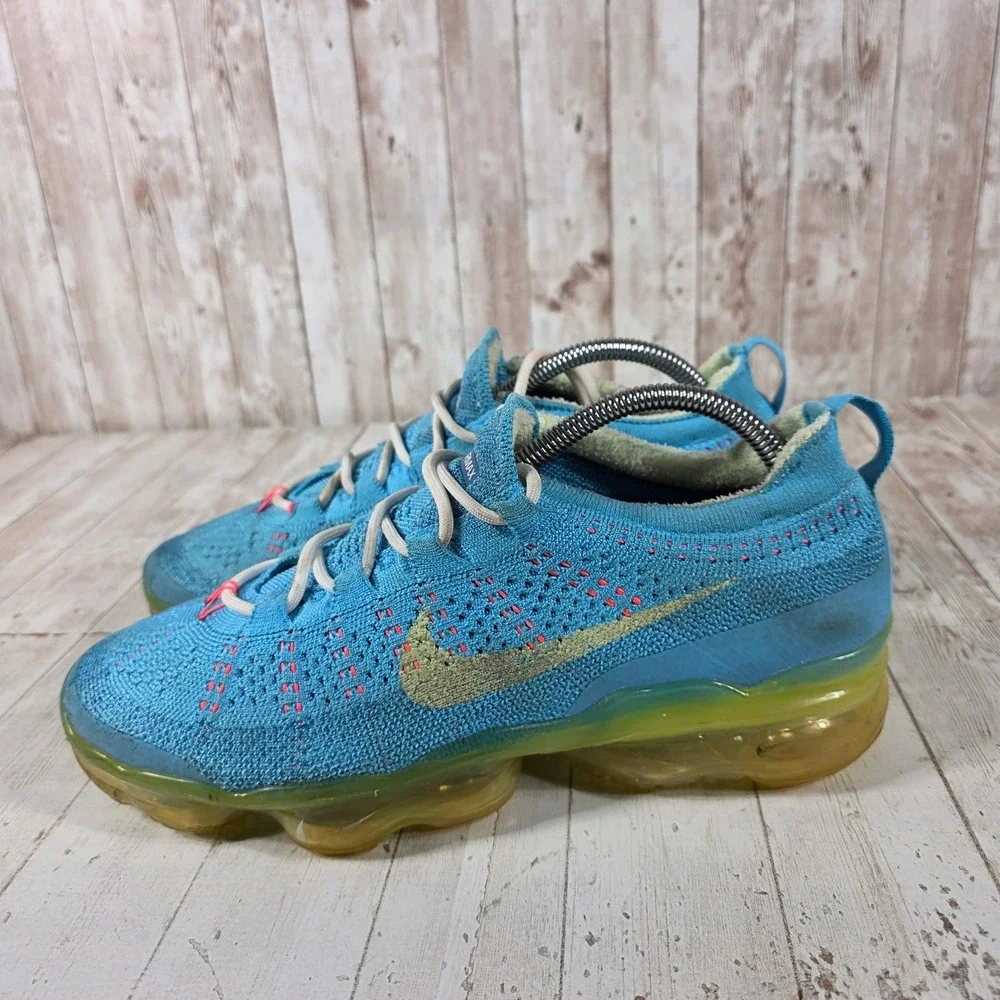 Nike Air VaporMax 2023 Flyknit Baltic Blue Citron Tint DV1678-400 Mens 9